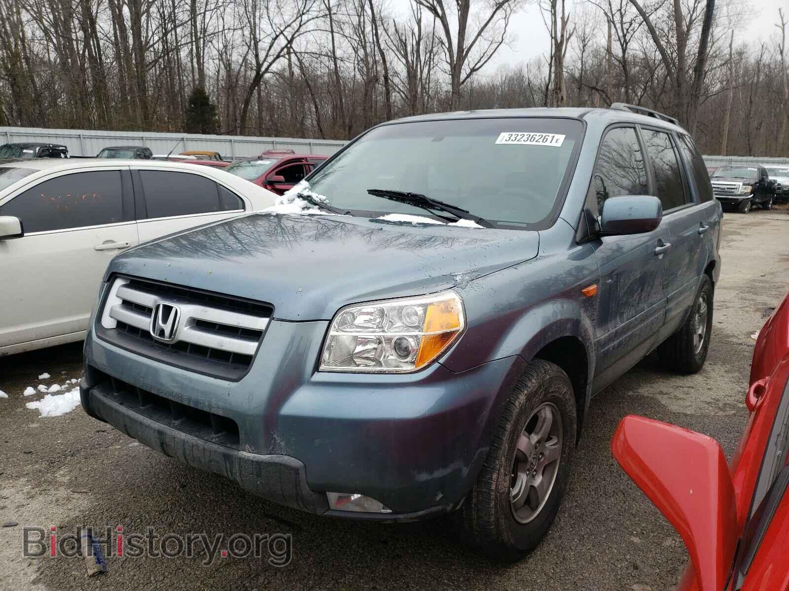 2006 HONDA PILOT - VIN: 2HKYF18506H536711 - Фото 2