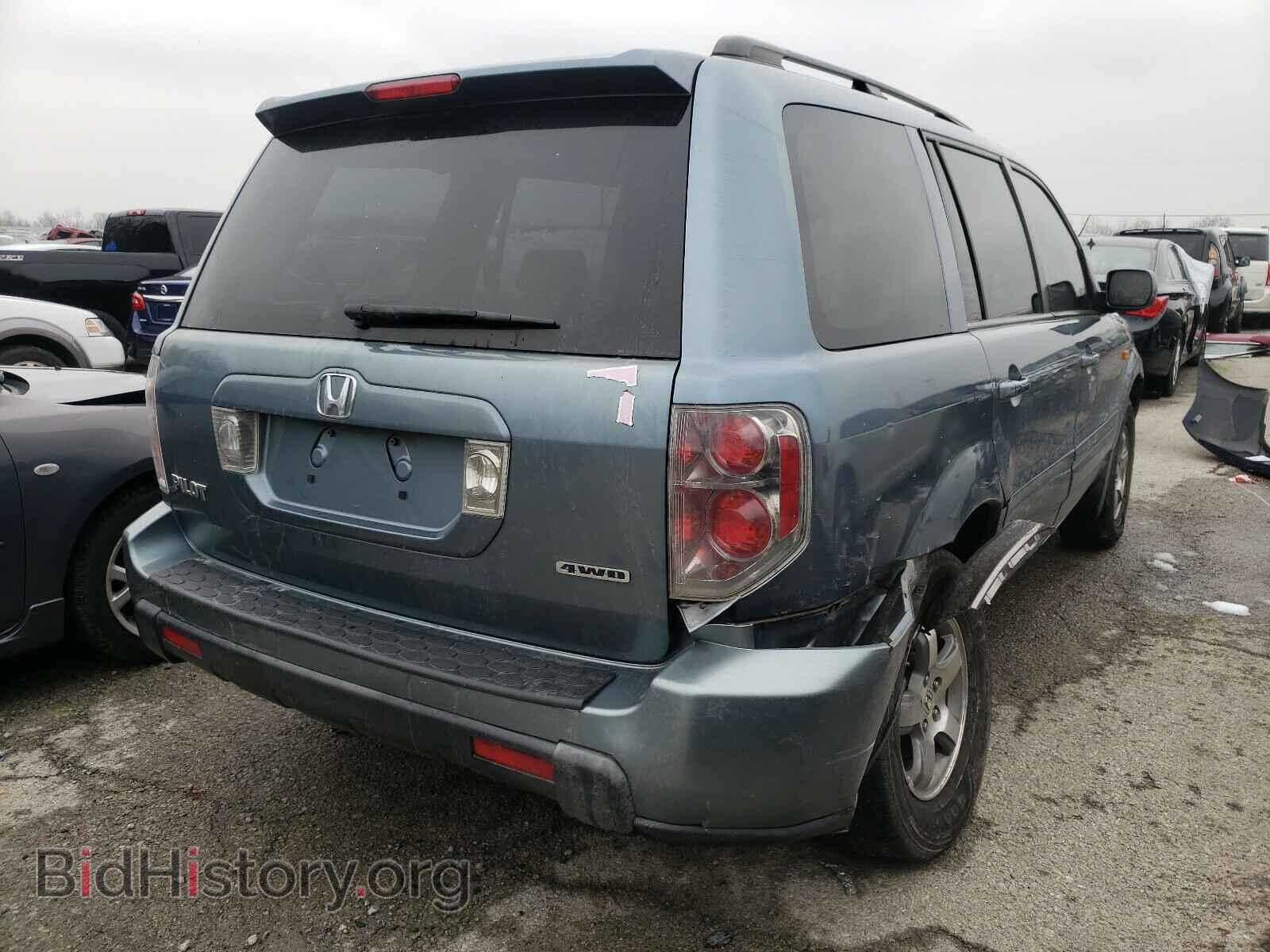 2006 HONDA PILOT - VIN: 2HKYF18506H536711 - Фото 4