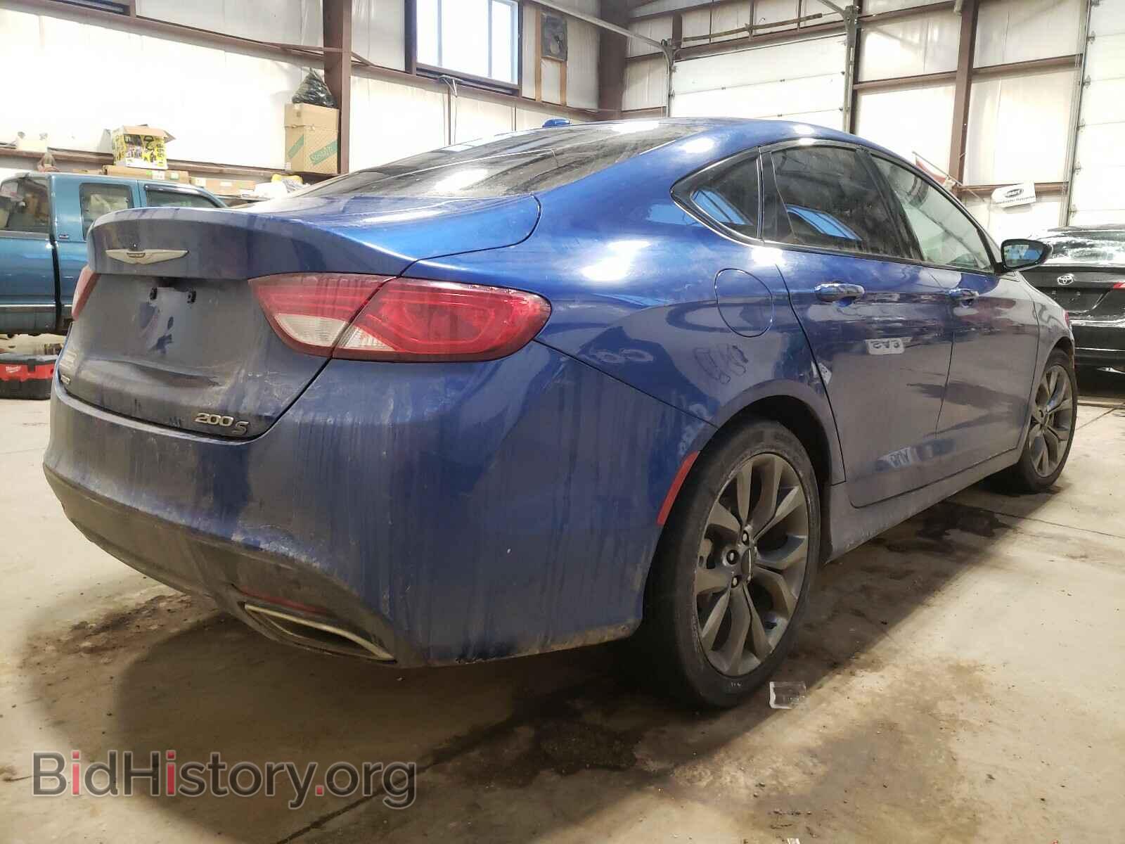 2015 CHRYSLER 200 - VIN: 1C3CCCDG7FN656371 - Фото 4