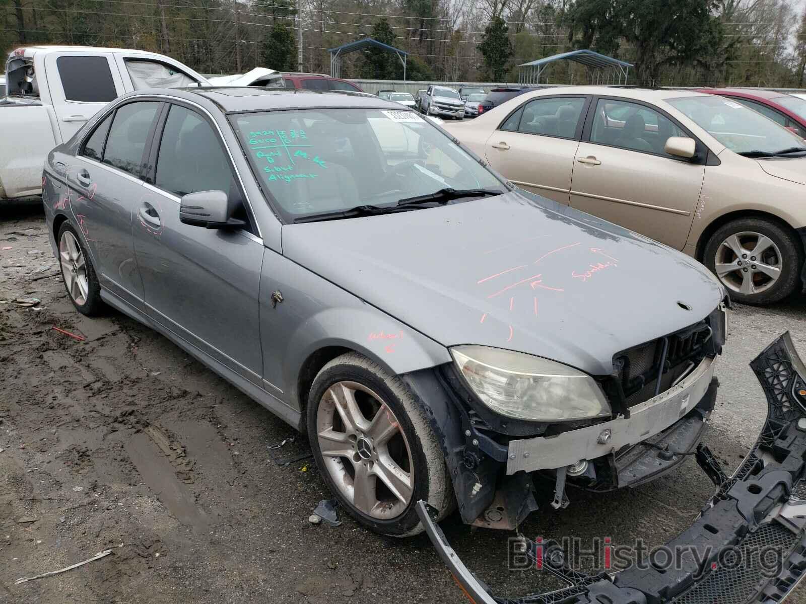 Photo WDDGF5EB7AA394764 - MERCEDES-BENZ C CLASS 2010