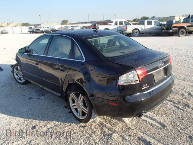 2008 AUDI A4 - VIN: WAUAF78E98A003137 - Фото 3