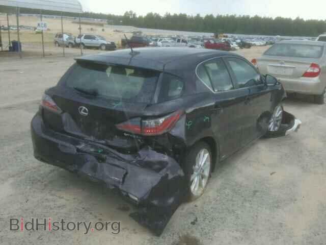 2012 LEXUS CT 200 - VIN: JTHKD5BH7C2090994 - Фото 4