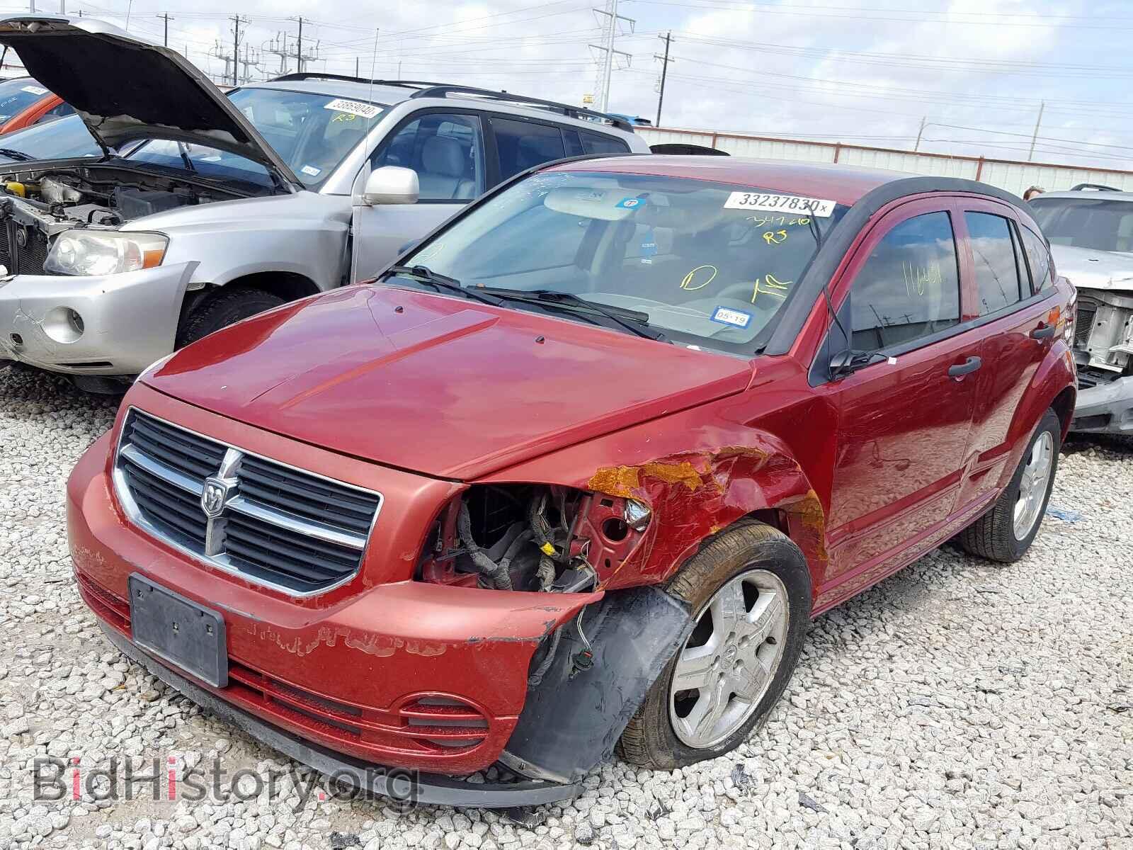 2007 DODGE CALIBER - VIN: 1B3HB48B27D349210 - Фото 2