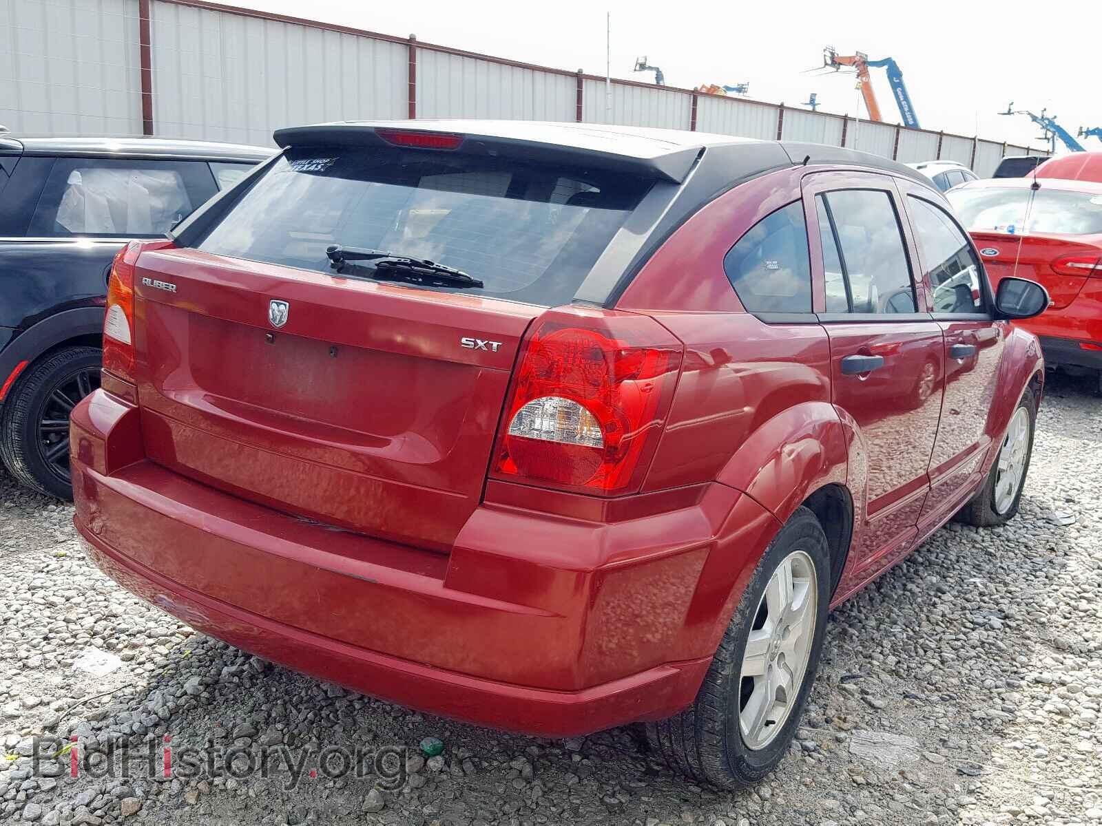 2007 DODGE CALIBER - VIN: 1B3HB48B27D349210 - Фото 4