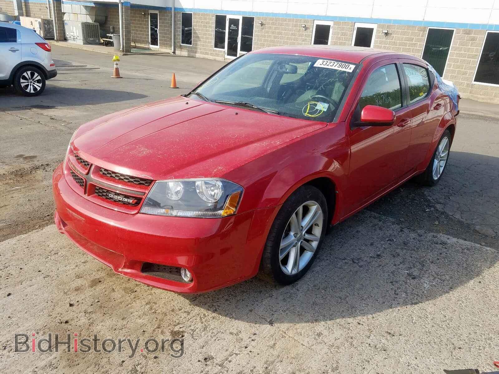 2014 DODGE AVENGER - VIN: 1C3CDZCG2EN112635 - Фото 2