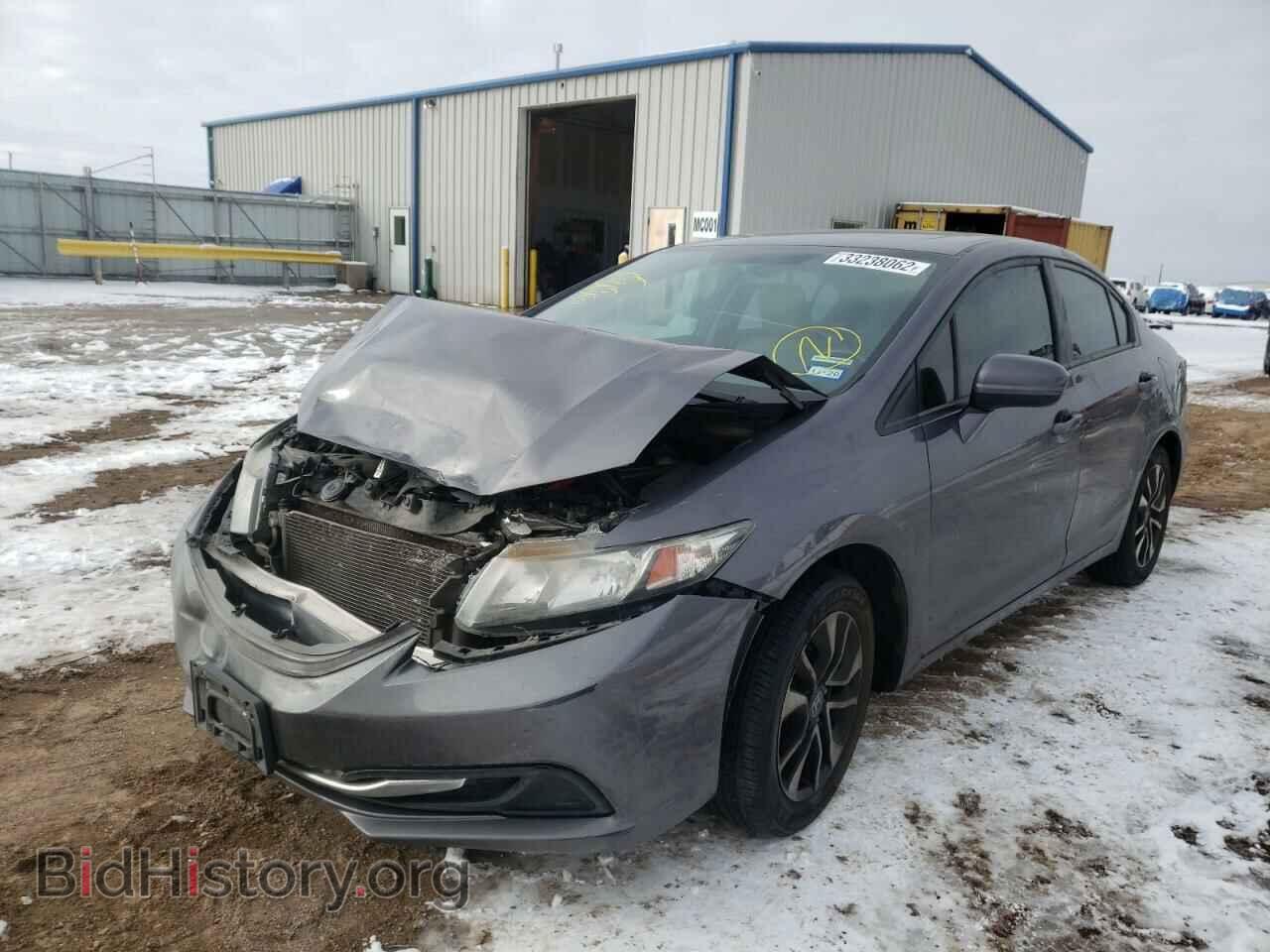 2014 HONDA CIVIC - VIN: 19XFB2F83EE057238 - Фото 2
