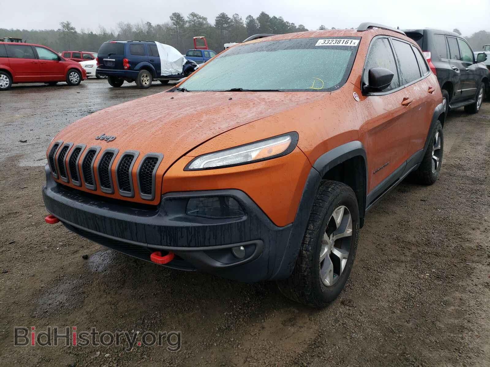 2014 JEEP CHEROKEE - VIN: 1C4PJMBSXEW258094 - Фото 2