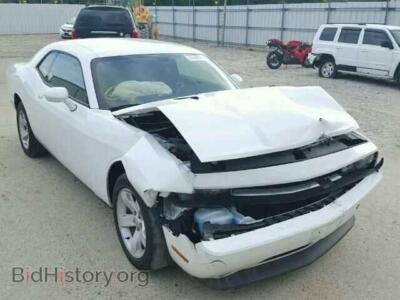 2014 Dodge CHALLENGER, white — VIN 2C3CDYAG5EH127068, Copart