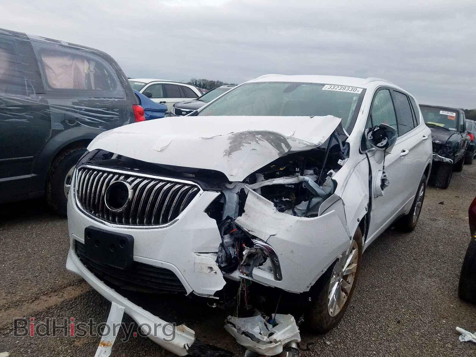 2018 BUICK ENVISION - VIN: LRBFX1SAXJD008102 - Фото 2