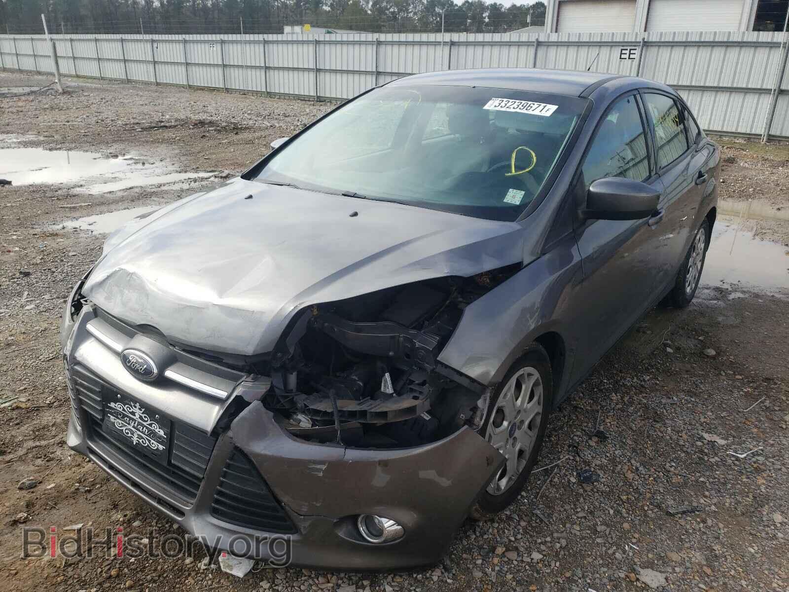 2012 FORD FOCUS - VIN: 1FAHP3F28CL444227 - Фото 2
