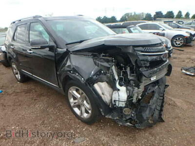 2013 Ford EXPLORER Explorer L, черный — VIN 1FM5K8F84DGB52559, Copart