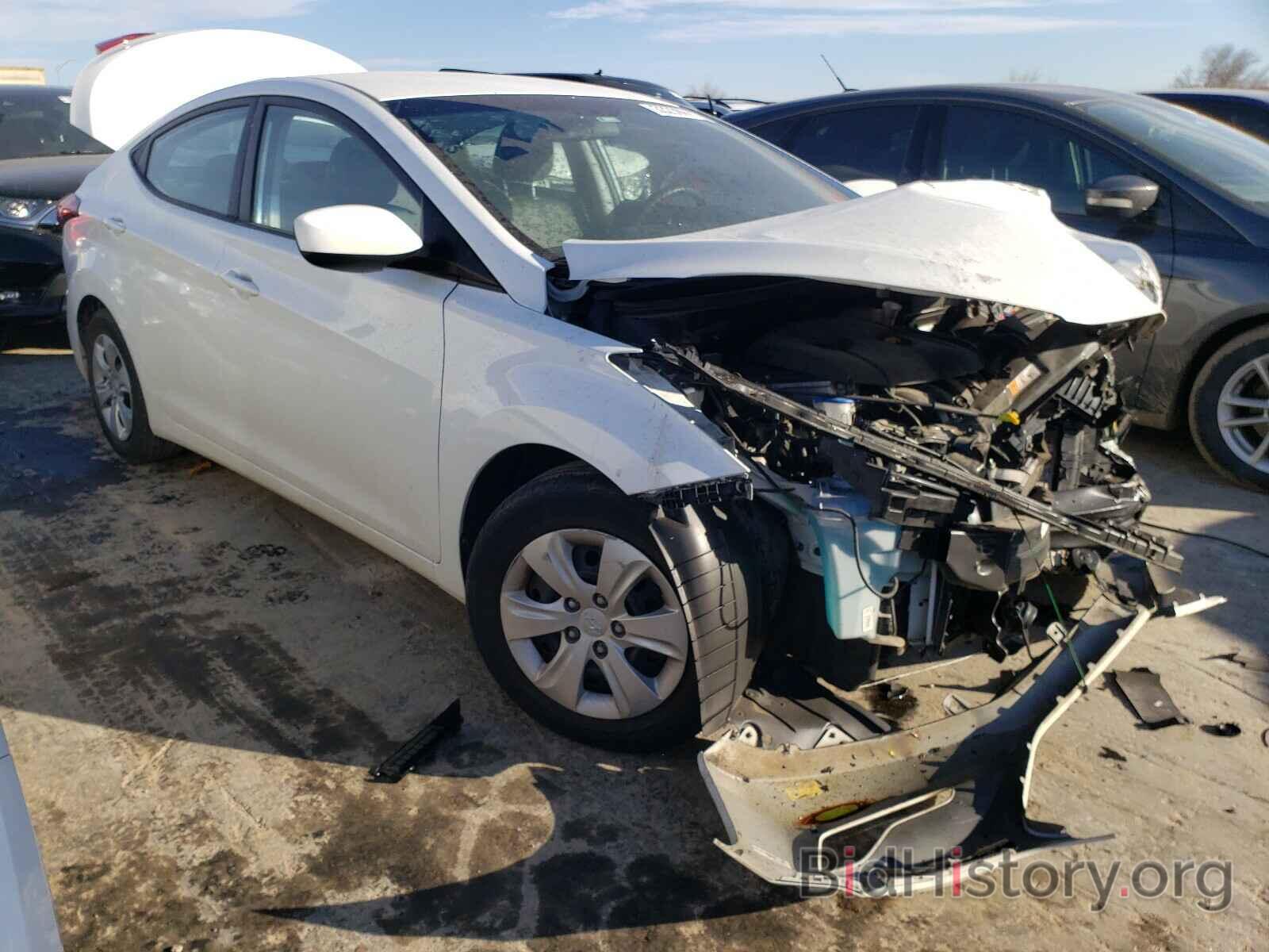 Photo 5NPDH4AEXGH704540 - HYUNDAI ELANTRA 2016