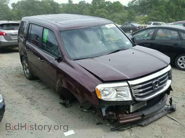 Photo 5FNYF4H5XDB083274 - HONDA PILOT 2013