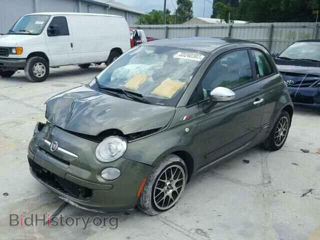 2012 FIAT 500 - VIN: 3C3CFFAR5CT110808 - Фото 2