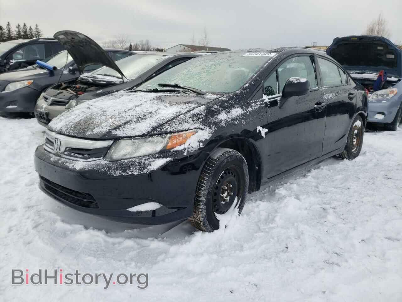 2012 HONDA CIVIC - VIN: 2HGFB2F47CH048008 - Фото 2