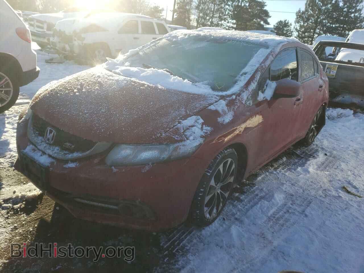 2013 HONDA CIVIC - VIN: 2HGFB6E56DH700880 - Фото 2