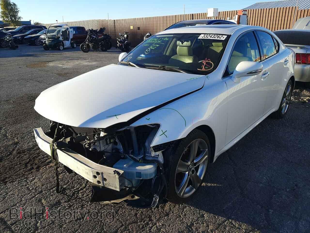 2012 LEXUS IS - VIN: JTHBF5C22C5177561 - Фото 2
