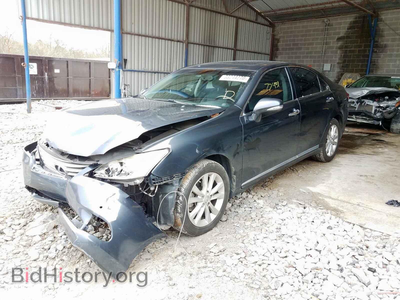 2011 LEXUS ES350 - VIN: JTHBK1EG9B2423406 - Фото 2