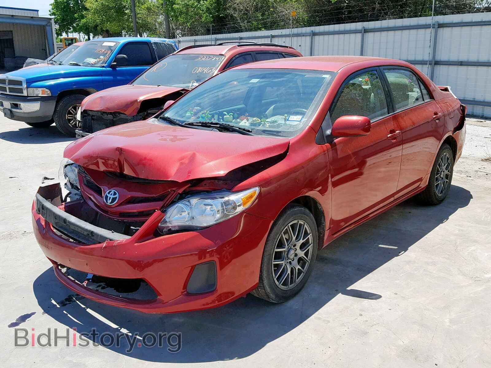 2012 TOYOTA COROLLA BA - VIN: 2T1BU4EEXCC773285 - Фото 2