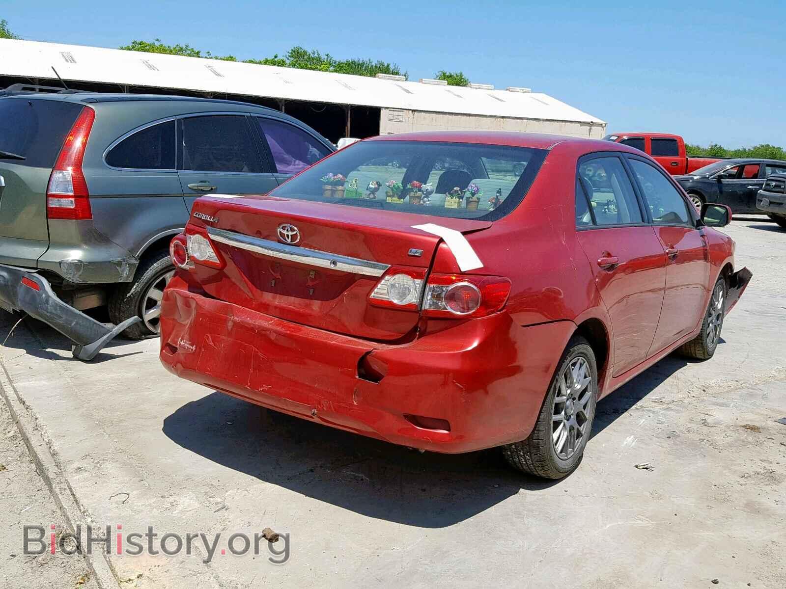 2012 TOYOTA COROLLA BA - VIN: 2T1BU4EEXCC773285 - Фото 4