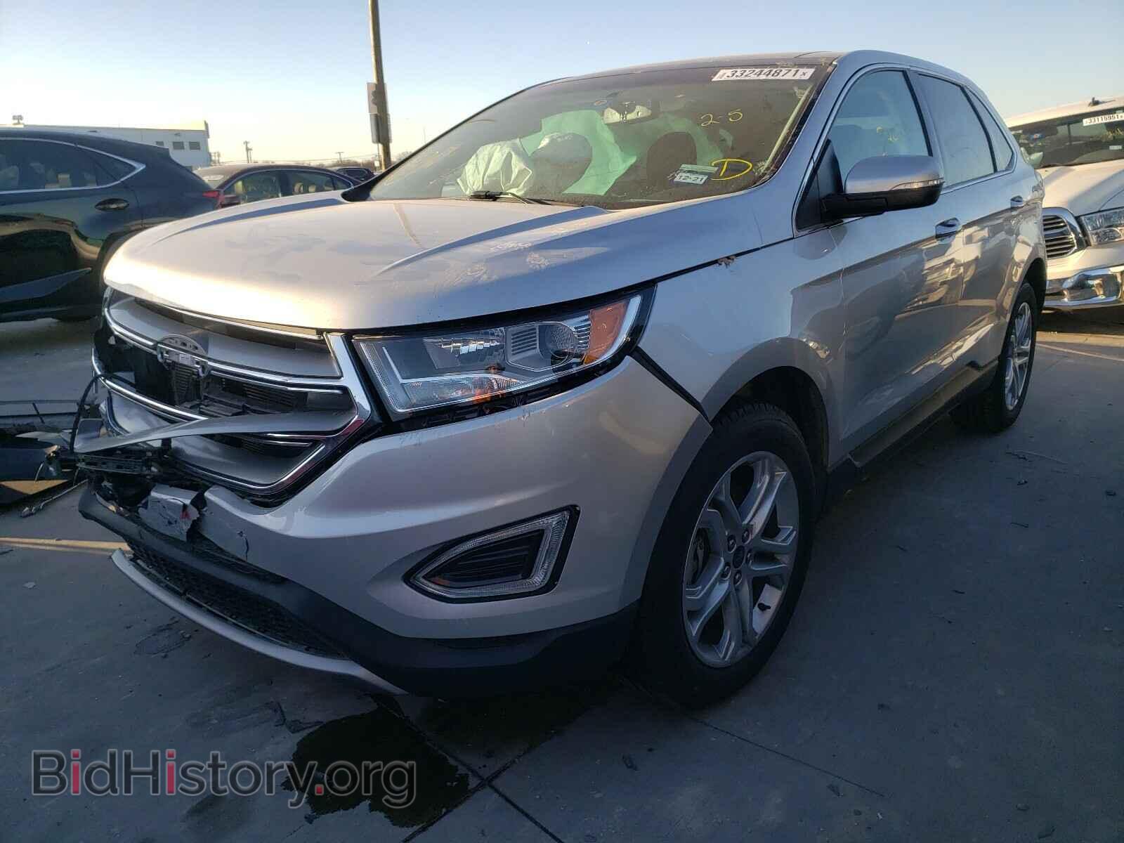 2018 FORD EDGE - VIN: 2FMPK3K82JBC14643 - Фото 2