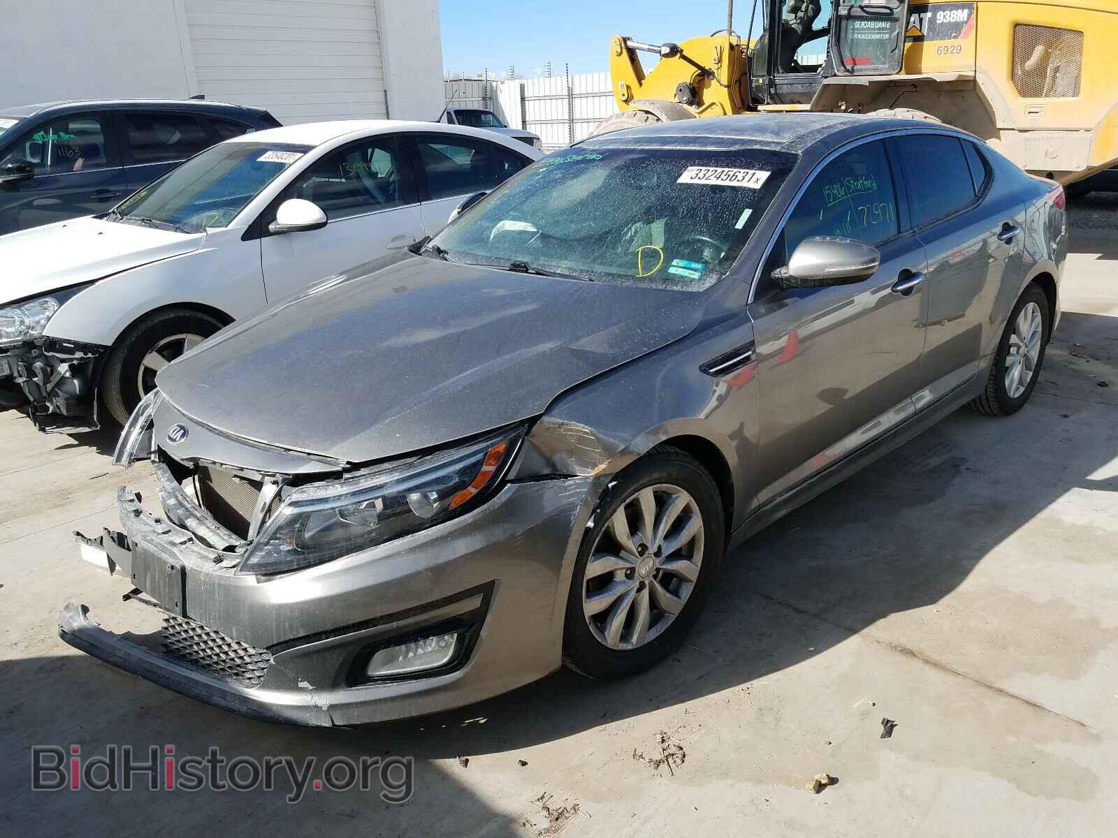 2015 KIA OPTIMA - VIN: 5XXGN4A73FG423228 - Фото 2