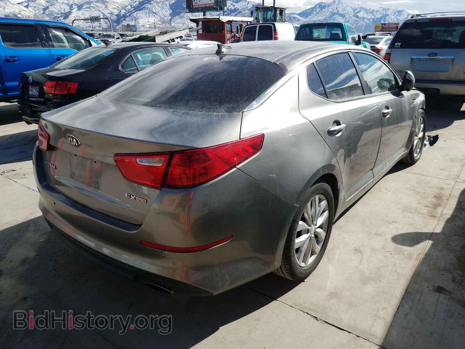 2015 KIA OPTIMA - VIN: 5XXGN4A73FG423228 - Фото 4