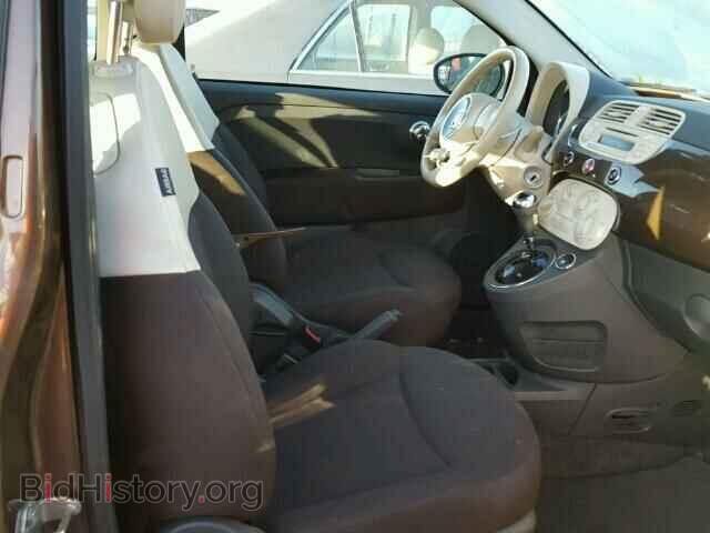 2012 FIAT 500 - VIN: 3C3CFFDR3CT127750 - Фото 5