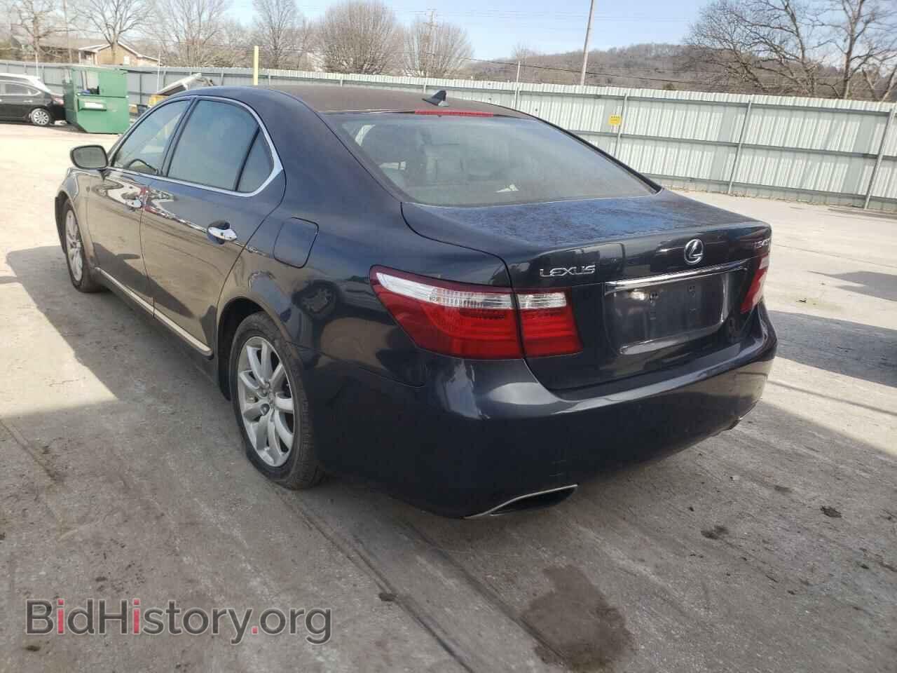 2007 LEXUS LS460 - VIN: JTHGL46F175006846 - Фото 3