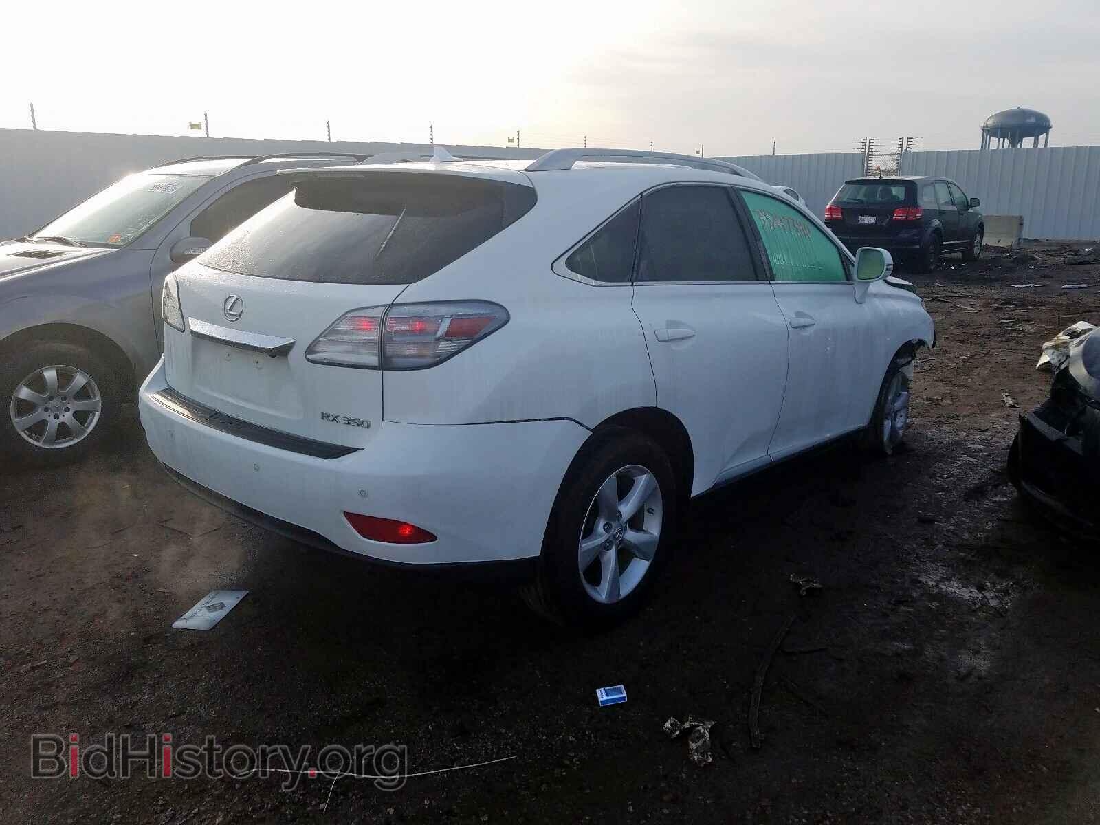 2012 LEXUS RX350 - VIN: 2T2BK1BA9CC138558 - Фото 4