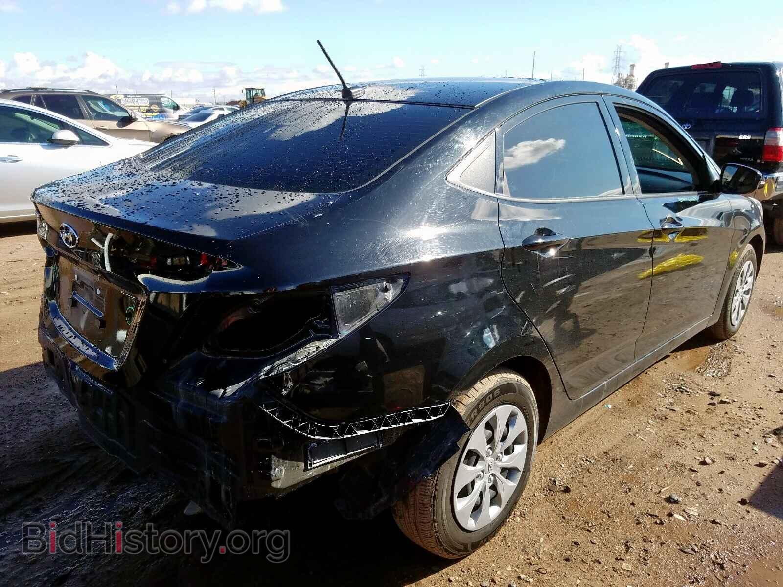 2017 HYUNDAI ACCENT - VIN: KMHCT4AE7HU359822 - Фото 4