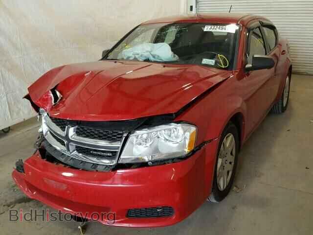 2012 DODGE AVENGER - VIN: 1C3CDZABXCN115660 - Фото 2