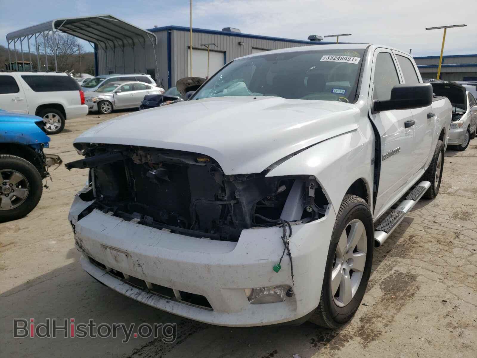 2012 DODGE RAM 1500 - VIN: 1C6RD6KT7CS236716 - Фото 2