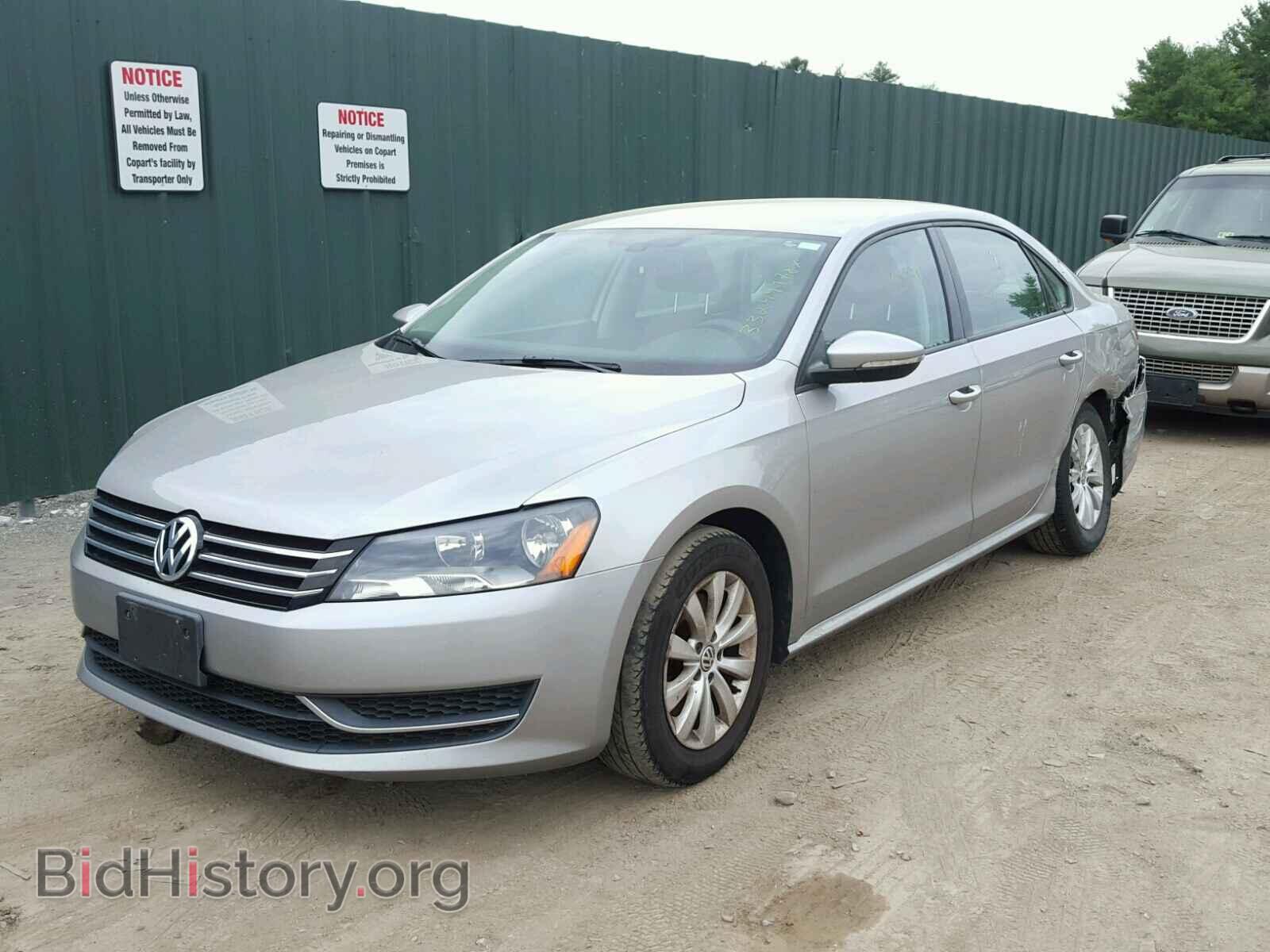 2012 VOLKSWAGEN PASSAT - VIN: 1VWAH7A32CC059727 - Фото 2