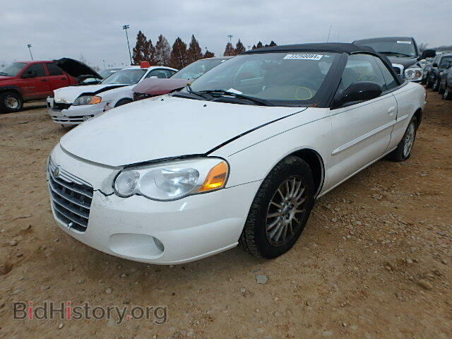 2004 CHRYSLER SEBRING - VIN: 1C3EL55R64N390908 - Фото 2