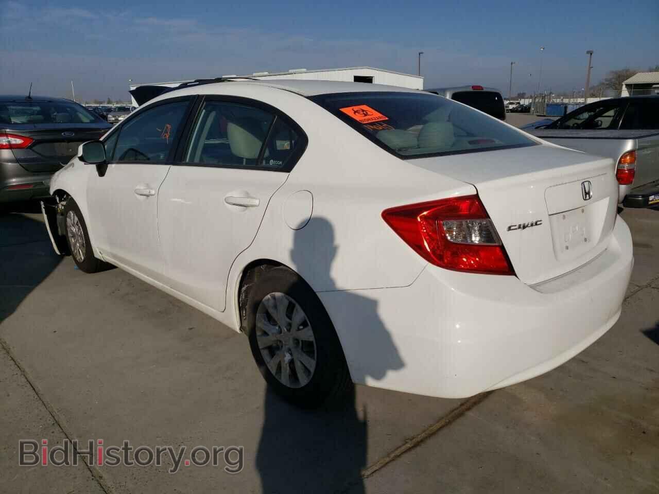 2012 HONDA CIVIC - VIN: 2HGFB2F51CH331710 - Фото 3