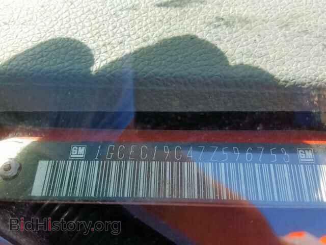 2007 CHEVROLET SILVERADO - VIN: 1GCEC19C47Z596753 - Фото 10