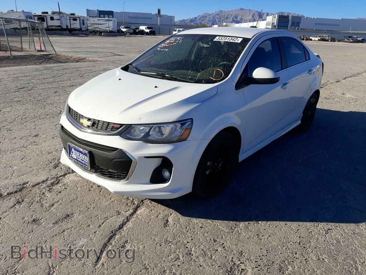 2017 CHEVROLET SONIC - VIN: 1G1JD5SB2H4104068 - Фото 2