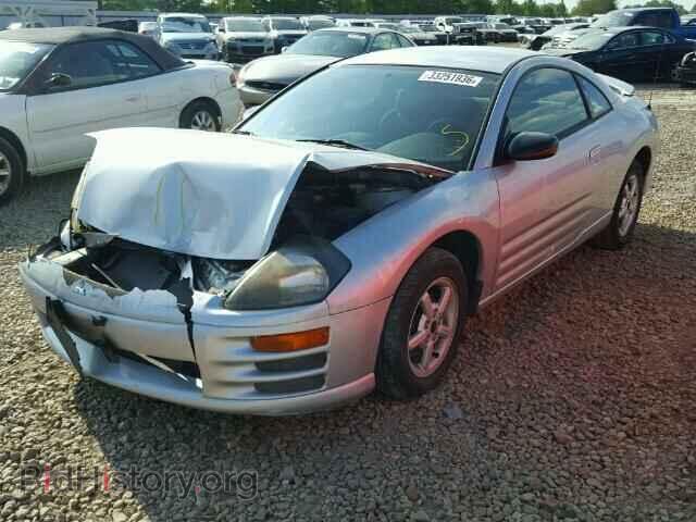 2002 MITSUBISHI ECLIPSE - VIN: 4A3AC34G02E001074 - Фото 2