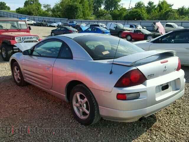 2002 MITSUBISHI ECLIPSE - VIN: 4A3AC34G02E001074 - Фото 3