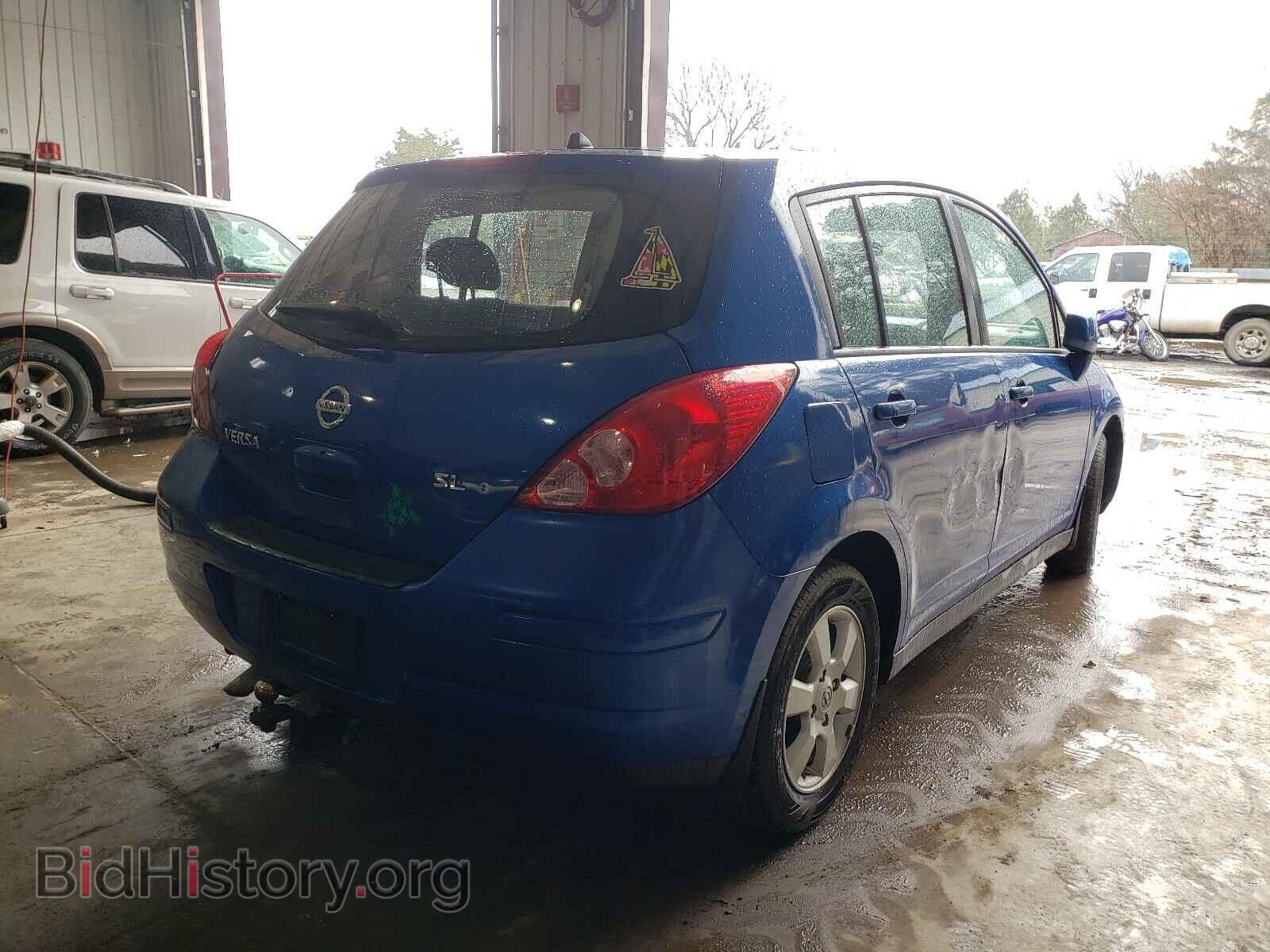 2007 NISSAN VERSA - VIN: 3N1BC13E47L409471 - Фото 4