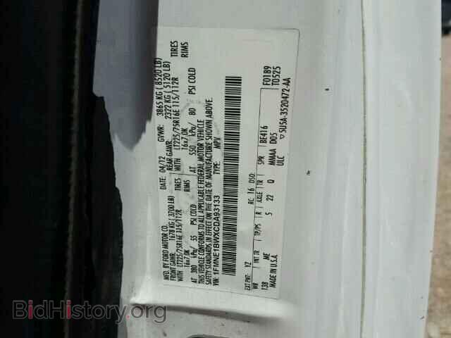 2012 FORD ECONOLINE - VIN: 1FMNE1BWXCDA93133 - Фото 10