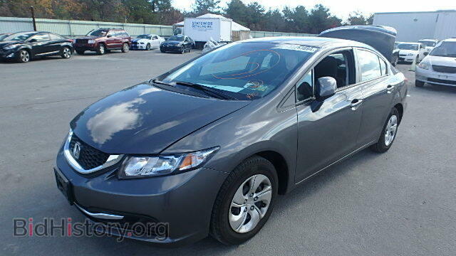 2013 HONDA CIVIC - VIN: 2HGFB2F54DH561016 - Фото 2