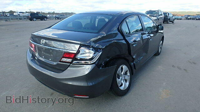 2013 HONDA CIVIC - VIN: 2HGFB2F54DH561016 - Фото 4