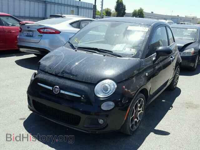 2012 FIAT 500 - VIN: 3C3CFFBR2CT116449 - Фото 2