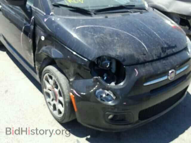 2012 FIAT 500 - VIN: 3C3CFFBR2CT116449 - Фото 9