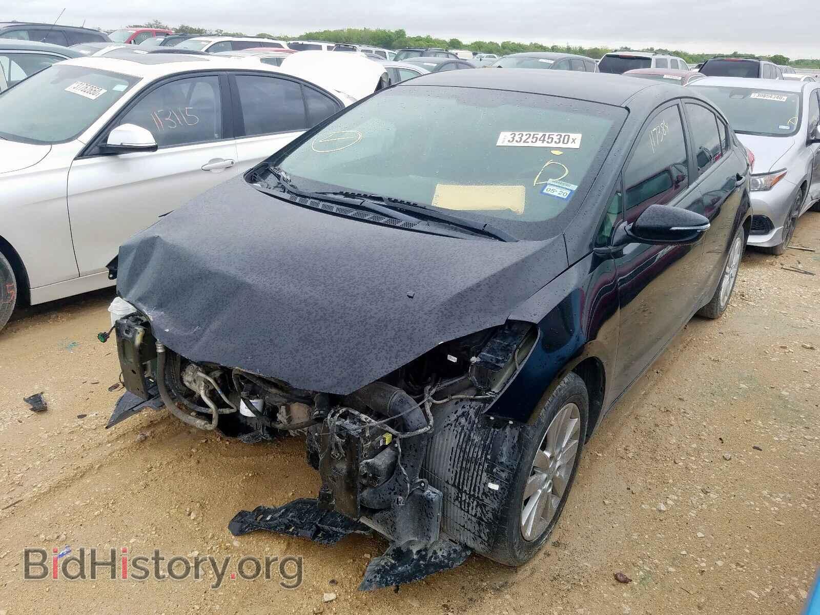 2014 KIA FORTE - VIN: KNAFX4A69E5204870 - Фото 2