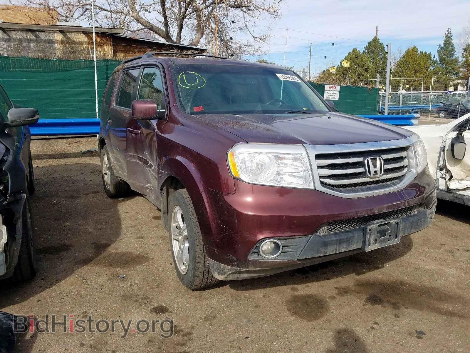 Фотография 5FNYF4H68DB008016 - HONDA PILOT 2013