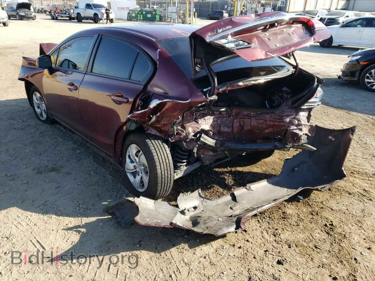 2013 HONDA CIVIC - VIN: 2HGFB2F58DH511008 - Фото 3