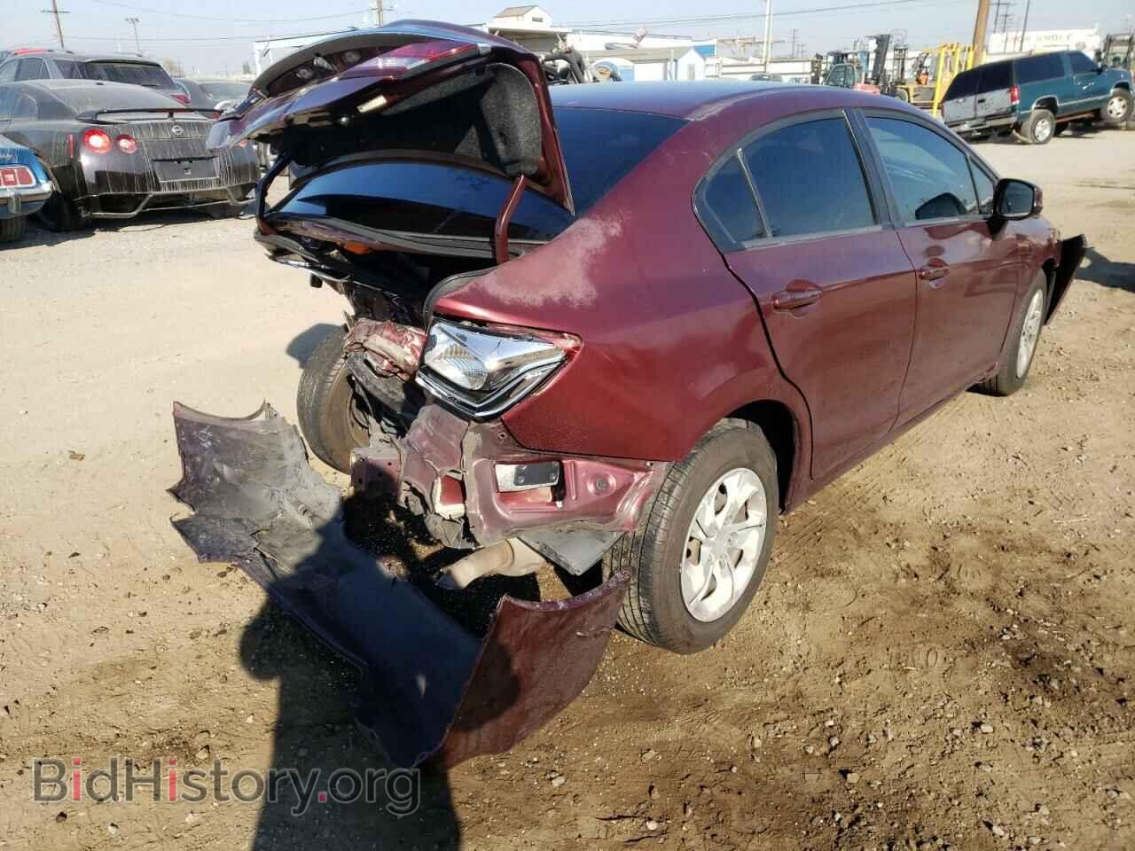 2013 HONDA CIVIC - VIN: 2HGFB2F58DH511008 - Фото 4